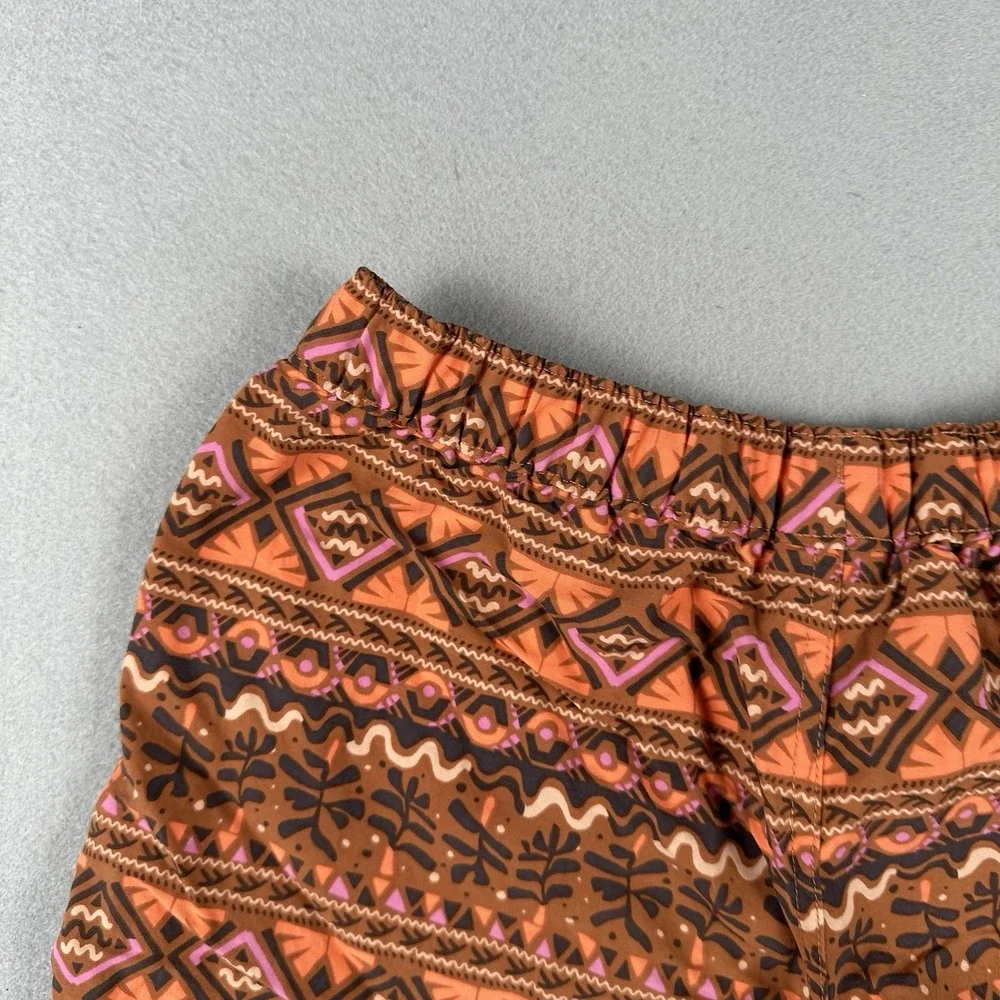 Patagonia Barely Baggies Shorts Womens Small Mangrove Tiki Henna Pattern